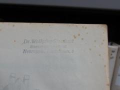 G45II / 2875 (Stoeckert, Wolfgang), Stempel: Name, Ortsangabe; 'Dr. Wolfgang Stoeckert
Staatsanwaltschaftsrat
Neuruppin, Kurfürstenstr. 3'. 