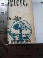 - (Johannis-Freimaurerloge Balduin zur Linde (Leipzig)), Stempel: Emblem.  (Prototyp)