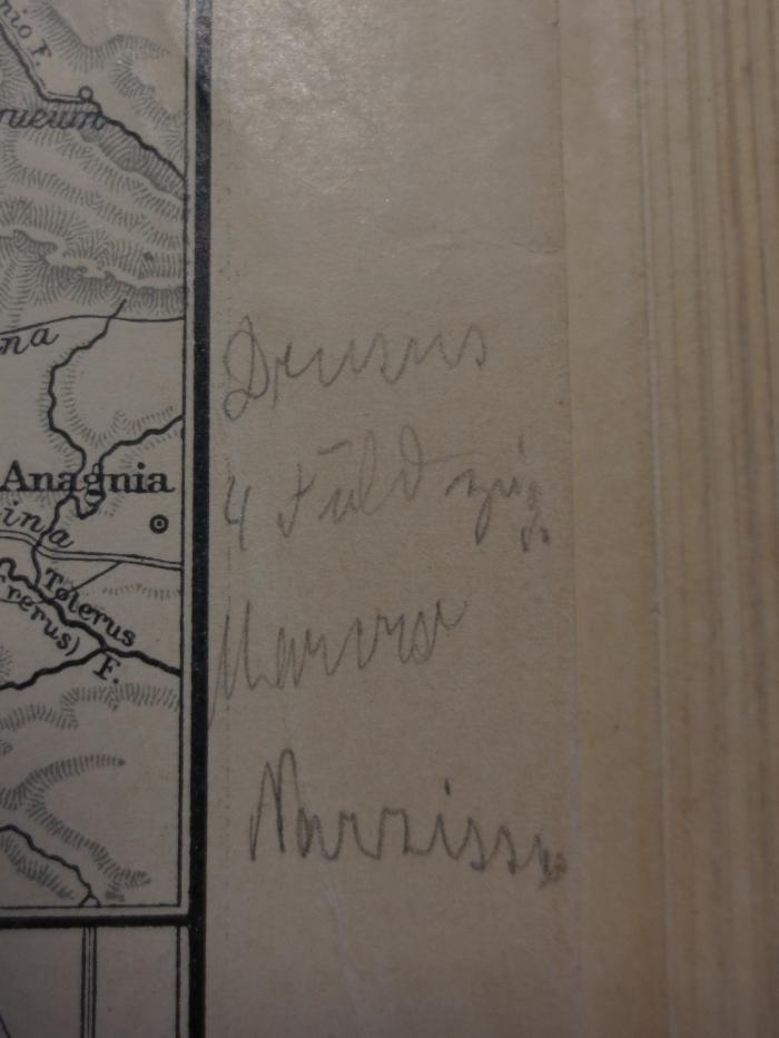 II 1961 cd 1910: Historischer Schul-Atlas (1910);G47 / 705 (unbekannt), Von Hand: Annotation; 'Drusus
4 Fuldzug.
Marow
Narzisse'. 