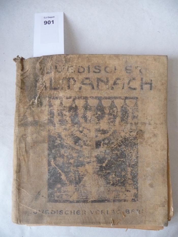  Juedischer Almanach. Teilweise veraenderte Neuausgabe. (1904)