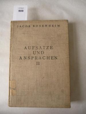  .אהלי יעקוב
Ausgewählte Aufsätze und Ansprachen. Band II (5691/1930)