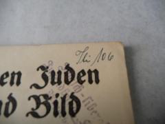 - (Jüdisch-liberaler Jugendbund "Heimat" Magdeburg), Stempel: Name; 'Jüdisch-liberaler Jugendbund "Heimat"
Magdeburg'. 