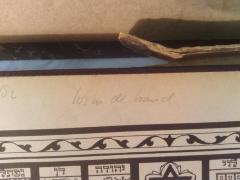 - (Doeve, Jan Willem ), Von Hand: Notiz; '[...] in de band'. 