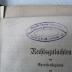 - (Central-Verein Deutscher Staatsbürger Jüdischen Glaubens), Stempel: Name, Ortsangabe; 'Central-Verein Deutscher Staatsbürger jüdischen Glaubens
Berlin S.W. 68, Lindenstr. 13'.  (Prototyp)