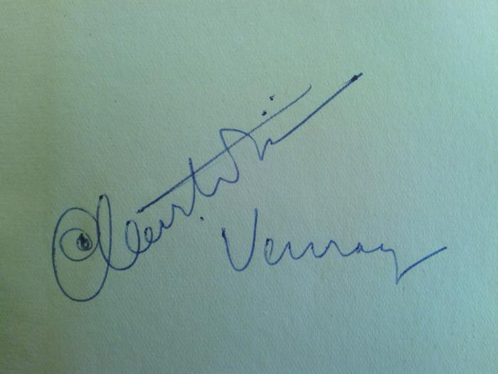 Asch2394 : Das Haus Israel : Aus den Schriften von David Koigen (1934);- (Venray, Alei[...]), Von Hand: Autogramm; 'Alei[...] 
Venray'. 