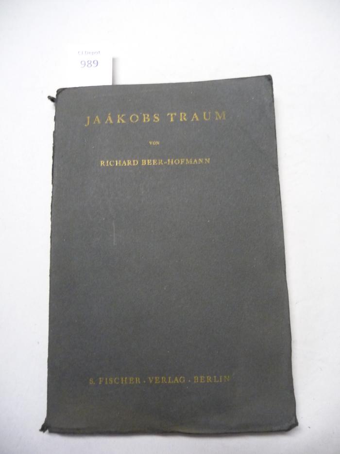  Jaákobs Traum. (1920)