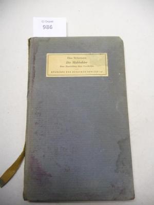  Die Makkabäer. Eine Darstellung ihrer Geschichte von den Anfängen bis zum Untergang des Hasmonäerhauses. (1935)