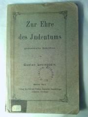 Asch3526 : Zur Ehre des Judentums : gesammelte Schriften (1911)