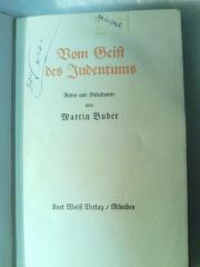 Asch3377 : Vom Geist des Judentums : Reden und Geleitworte ([1921])