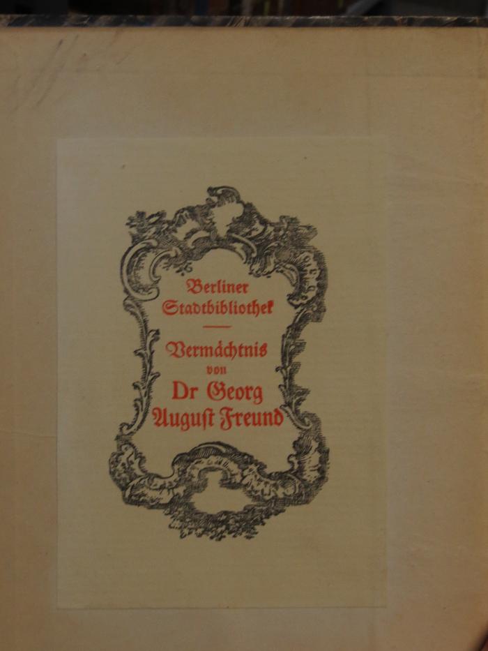 Ci 132 c 1.2: Sagen aus den Rheingegenden, dem Schwarzwalde und den Vogesen (1848);- (unbekannt), Radiert / Rasiert: Notiz; '[...]'. 