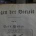 Cl  131 6: Sagen der Vorzeit : Sechster Band : Die heilige Vehme (1795)