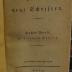 Cl 201 1: Goethe's neue Schriften : Erster Band (1792)
