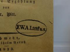 - (Littfas, F. W. A. ), Stempel: Name; 'F. W. A. Littfas'.  (Prototyp)