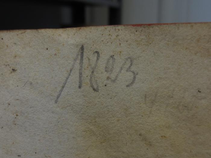 Cl 644 c: Faustin : oder, das philosophische Jahrhundert (1785);- (unbekannt), Von Hand: Nummer; '1823.
4/20'. 