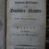 Cl 906: Cabinets-Bibliothek der deutschen Classiker : Erster Supplementband (1831)