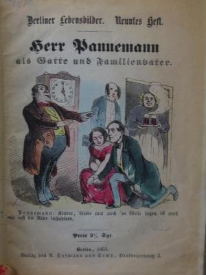 Cm 2682 9, 2. Ex.: Herr Pannemann als Gatte und Familienvater (1853)