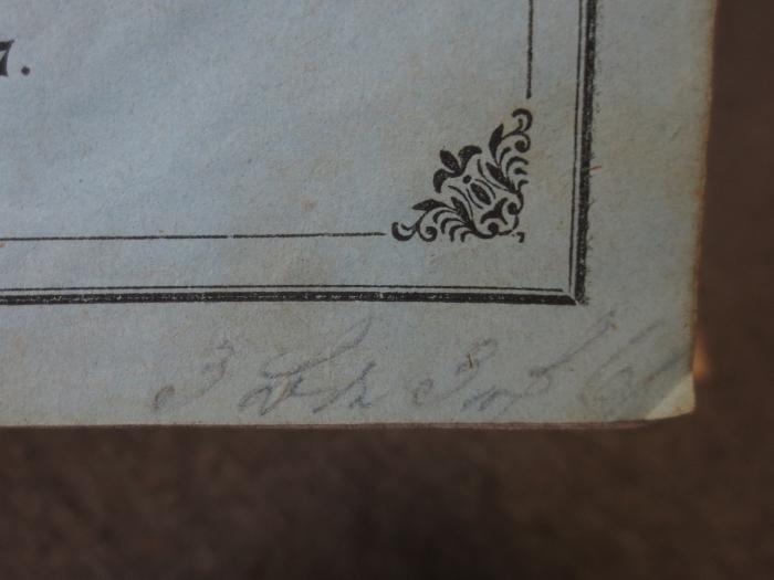 Cm 9879 1: Die Waise von Wien : Erster Band (1847);- (unbekannt), Von Hand: -. 