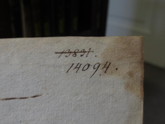 Cm 8417: Zeichnungen aus dem Leben berühmter Abentheurer : Ein Beitrag zur Geschichte wirklicher Begebenheiten (1833);- (unbekannt), Von Hand: Nummer; '13831.
1409.4.'. 