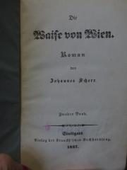 Cm 9879 2: Die Waise von Wien : Zweiter Band (1847)