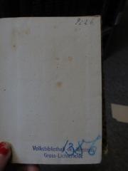 - (Volksbibliothek des Westens (Gross-Lichterfelde)), Von Hand: Nummer; '1386'. 