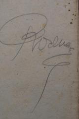 - (Rosener, [?]), Von Hand: Autogramm; 'Rosener'. 