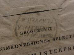 - (Friedrichs-Werdersches Gymnasium (Berlin)), Stempel: Name, Ortsangabe, Berufsangabe/Titel/Branche; 'Gymnasium Fridericianum Berolinense.'.  (Prototyp)