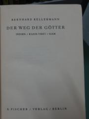 Bl 40 e, 3. Ex.: Der Weg der Götter : Indien, Klein-Tibet, Siam (1929)