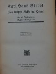 Bi 920: Romantische Reise im Orient (1910)