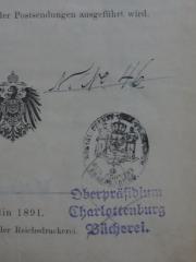 G45II / 1562 (Königlich Preussisches Oberpräsidium), Von Hand: Signatur, Nummer; 'N.Ne. 46'. 