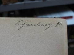 G45II / 439 (Schönberg, [?]), Von Hand: Name, Datum; 'Schönberg.91.'. 