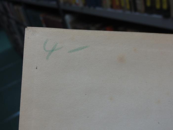 Ch 481 1913: Arkadia : ein Jahrbuch für Dichtkunst (1913);G45II / 714 (unbekannt), Von Hand: Preis, Nummer; '4.-'. 