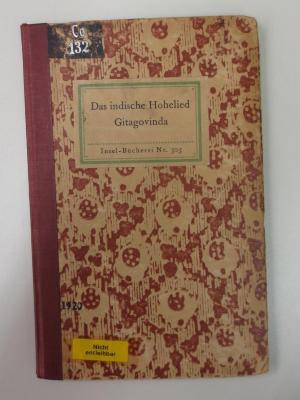 Co 132: Gitagovinda : das indische Hohelied ([1920])