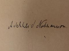 G45II / 14 (Nathanson, Adelheid), Von Hand: Autogramm, Name; 'Adelheid Nathanson'. 