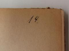 G45II / 14 (Nathanson, Adelheid), Von Hand: Exemplarnummer; '14.'.  (Prototyp)