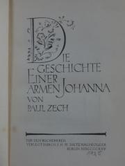 Cm 5855: Die Geschichte einer armen Johanna (1925)