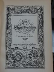 Cm 5891 ao: Ein Ehzuchtbüchlein (1913)