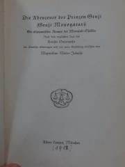 Co 136: Die Abenteuer des Prinzen Genji (Genji Monogatari) : ein altjapanischer Roman der Murasaki Shikibu nach dem englischen Text des Kenchio Suyematsu ([1912])