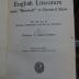 Cp 125 af: English Literature from "Beowulf" to Bernhard Shaw : for the use of Schools, Seminaries and Private Students (1928)