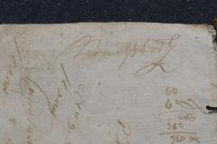 - ([S...oncht]burg, [?]), Von Hand: Autogramm; '[S...oncht]burg'. 