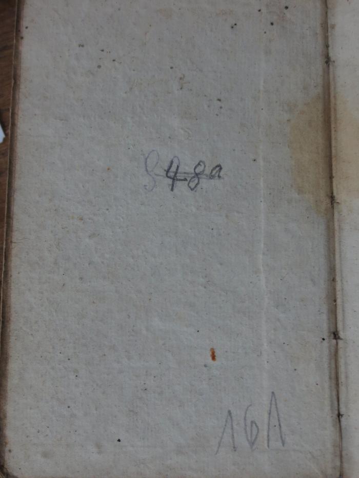 - (St. Bonifatiuskloster Hünfeld. Bibliothek), Von Hand: Signatur; '48a'. ; Solothurnerisches Wochenblatt vom Jahr 1792 (1792)