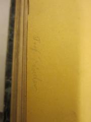 - (Linder, [?]), Von Hand: Name; 'Prof. Linder'. 