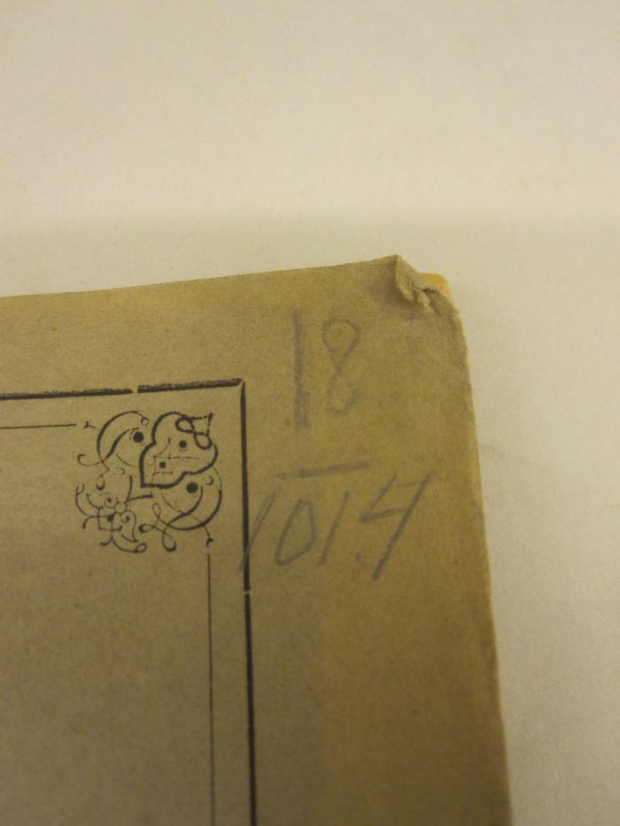  Jahresbericht der Felliner litterarischen Gesellschaft pro 1883 und 1884 (1884);-, Von Hand: -; '/8
I0I4'