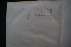 - (Bibliotheca Josephi Žalud), Stempel: Ortsangabe, Name, Signatur; 'Bibliotheca
D oris Josephi Žalud
Lit C IV/ I
No 1736'. 