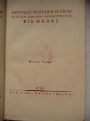  Die Mähre. (1924)