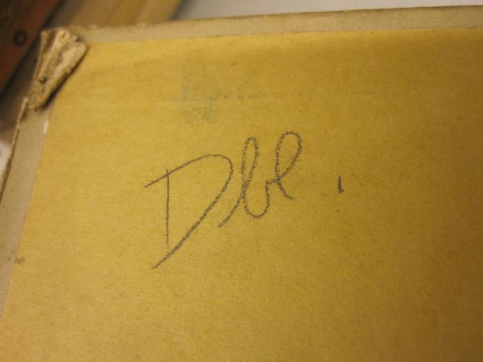  Amtsbuch der Stadt Berlin (1928);-, Von Hand: Besitzwechsel: Doublette; 'Dbl.'