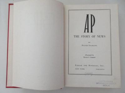 1 A 60 : AP : the story of news (1940)