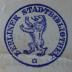 G45 / 1385 (Berliner Stadtbibliothek), Stempel: Name, Ortsangabe, Abbildung; 'Berliner Stadtbibliothek *'.  (Prototyp)