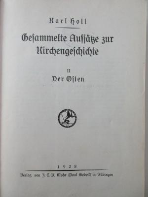 1 B 99-2 : Der Osten (1928)