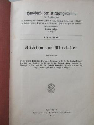 1 B 103-1 : Das Altertum (1912)