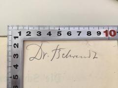 - (Behrendt, [?];Behrendt, [?]), Von Hand: Autogramm; 'Dr. Behrendt'. 